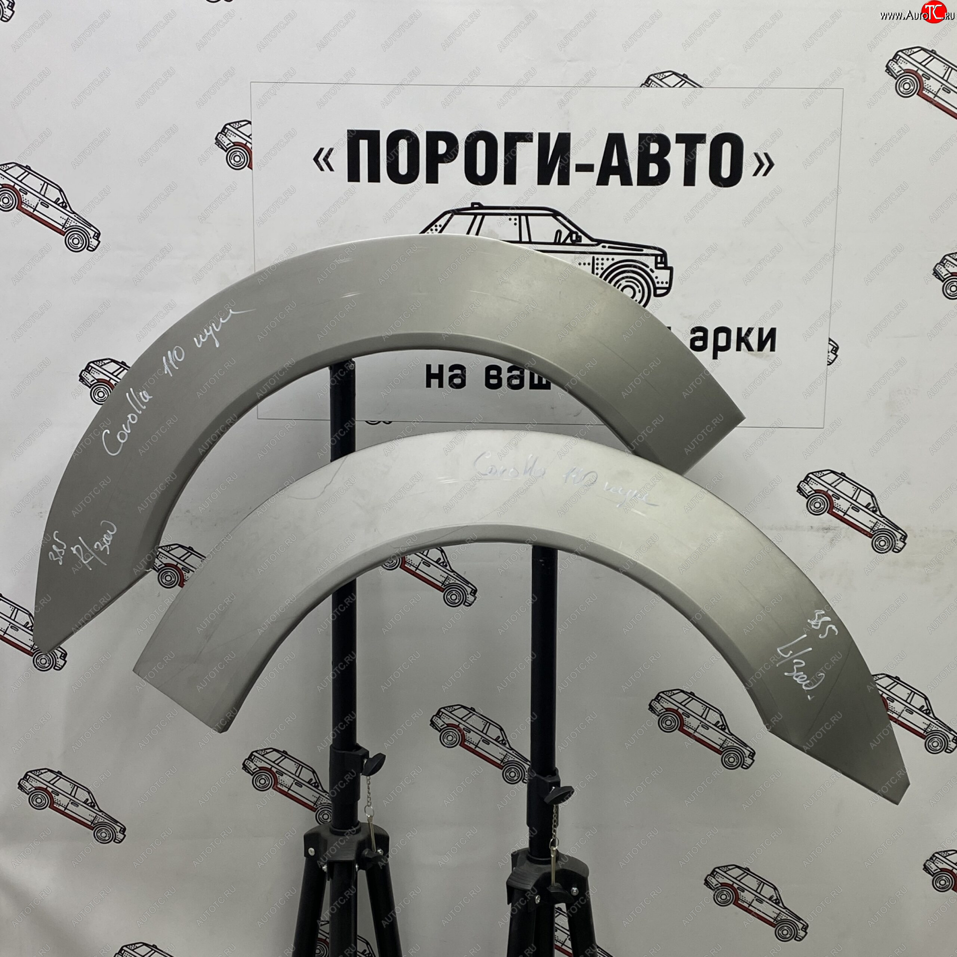 2 199 р. Левая внешняя ремонтная арка Пороги-Авто  Toyota Corolla  E110 (1991-2002) седан дорестайлинг, седан рестайлинг (Холоднокатаная сталь 0,8 мм)  с доставкой в г. Пермь