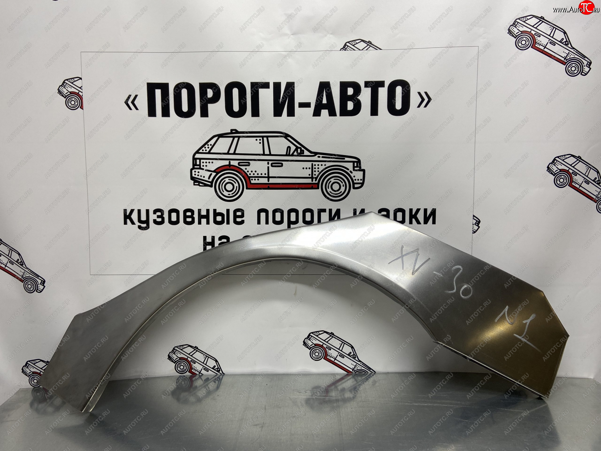 2 199 р. Ремонтные арки заднего крыла (Левая арка) Пороги-Авто  Toyota Camry  XV30 (2001-2006) дорестайлинг, рестайлинг (холоднокатаная сталь 0,8мм)  с доставкой в г. Пермь