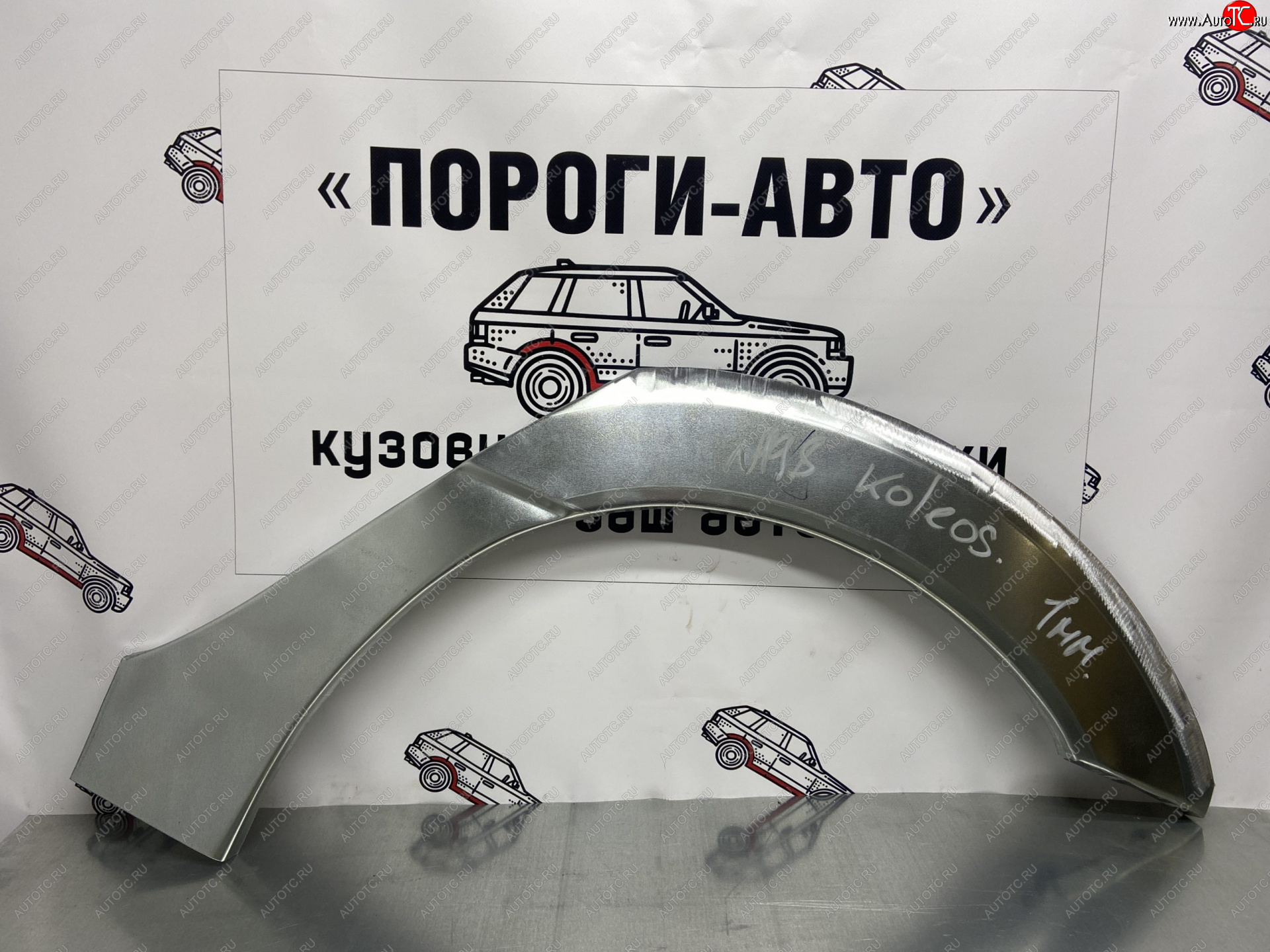 2 199 р. Ремонтные арки задних крыльев (Правая арка) Пороги-Авто Renault Koleos Phase 1 (2007-2011) (холоднокатаная сталь 0,8мм)  с доставкой в г. Пермь