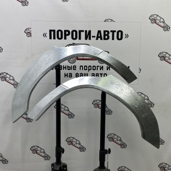 Левая задняя ремонтная арка Пороги-Авто Mercedes-Benz E-Class  W124 (1984-1993) седан дорестайлинг (Холоднокатаная сталь 0,8 мм)