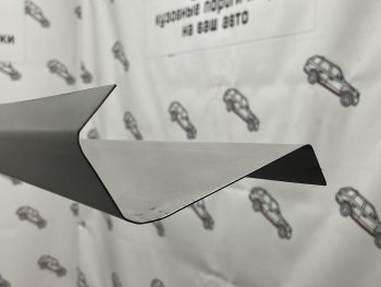 Правый ремонтный порог Пороги-Авто Лада Ларгус дорестайлинг R90 (2012-2021) (Холоднокатанная сталь 1 мм)