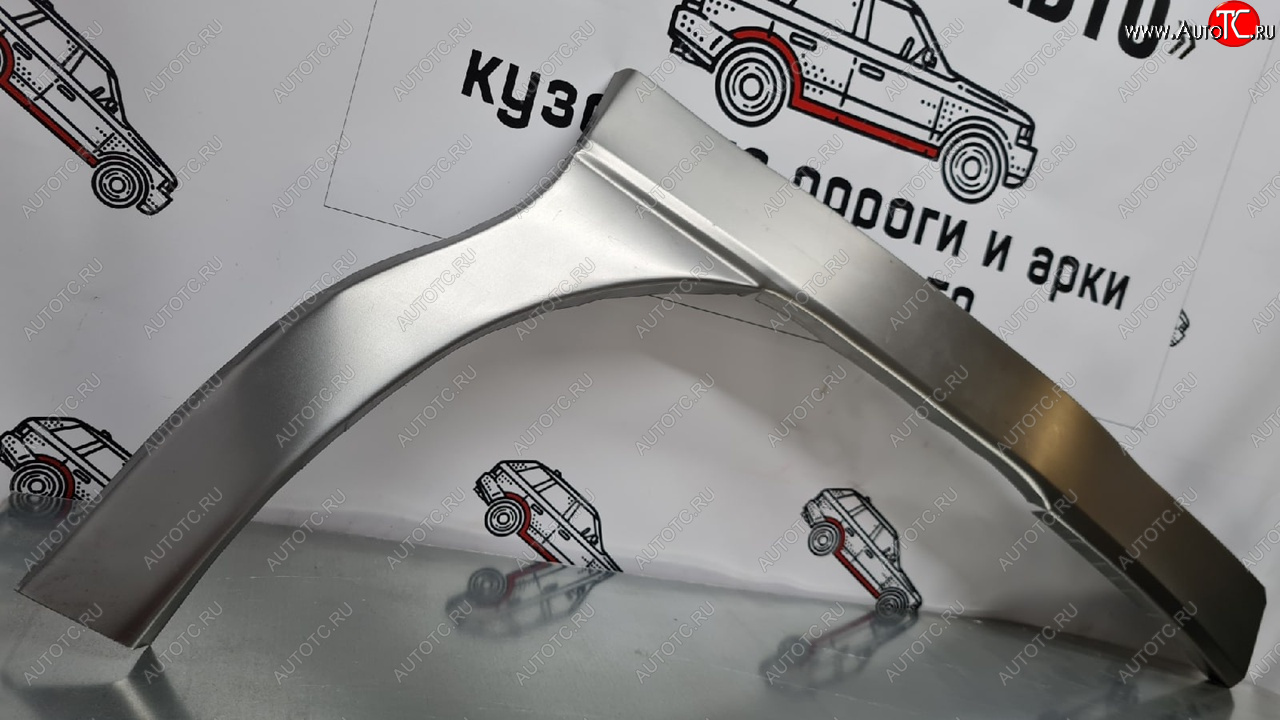 4 299 р. Комплект передних ремонтных внешних арок Пороги-Авто  Mitsubishi Delica  4 (1994-2007) дорестайлинг, рестайлинг (Холоднокатаная сталь 0,8 мм)  с доставкой в г. Пермь