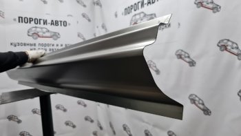 Комплект ремонтных порогов Пороги-Авто Chevrolet Niva 2123 рестайлинг (2009-2020) (Холоднокатанная сталь 1 мм)