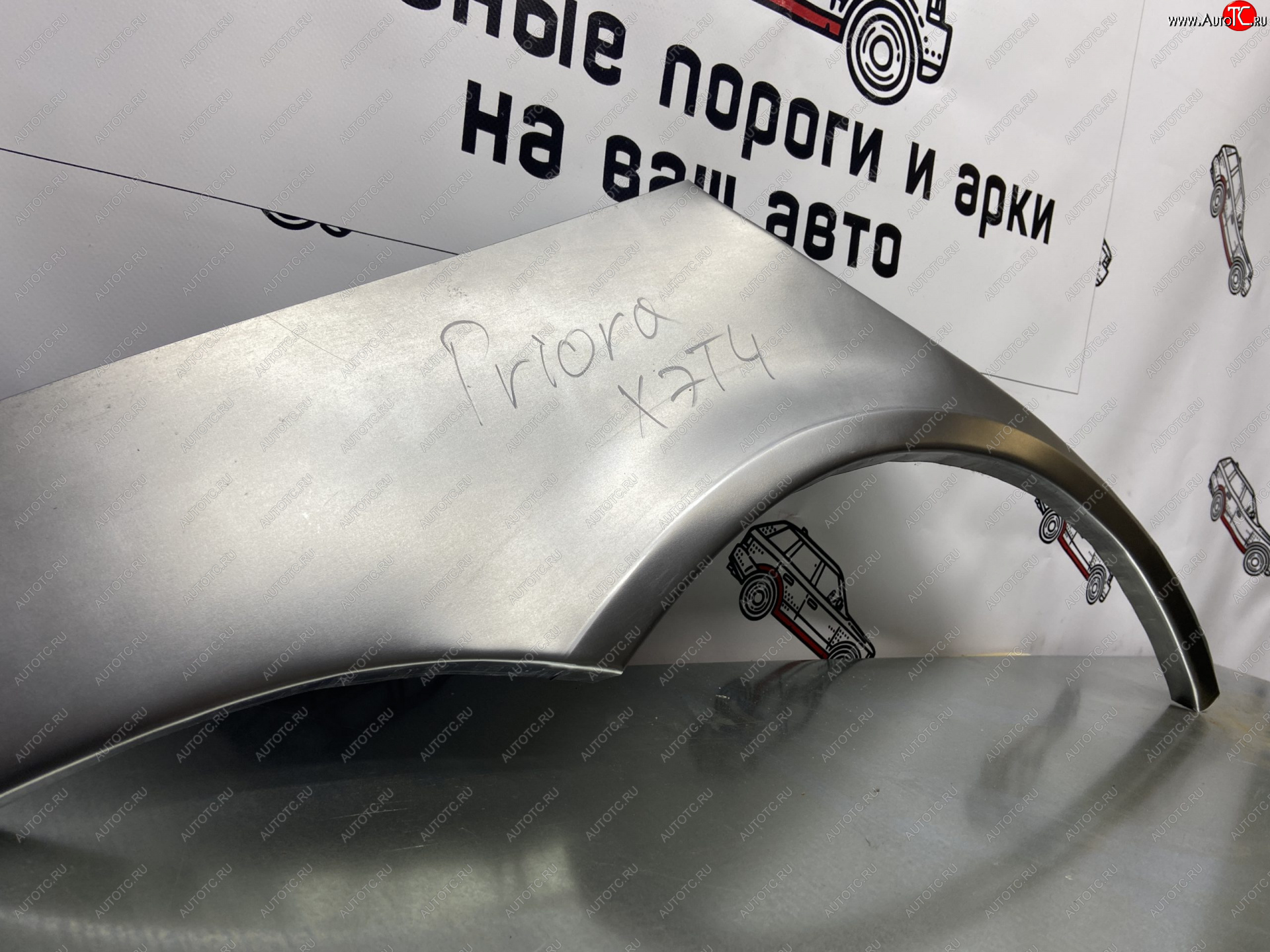 2 199 р. Правая задняя ремонтная арка Пороги-Авто Лада Приора 2172 хэтчбек дорестайлинг (2008-2014) (Холоднокатаная сталь 0,8 мм)  с доставкой в г. Пермь