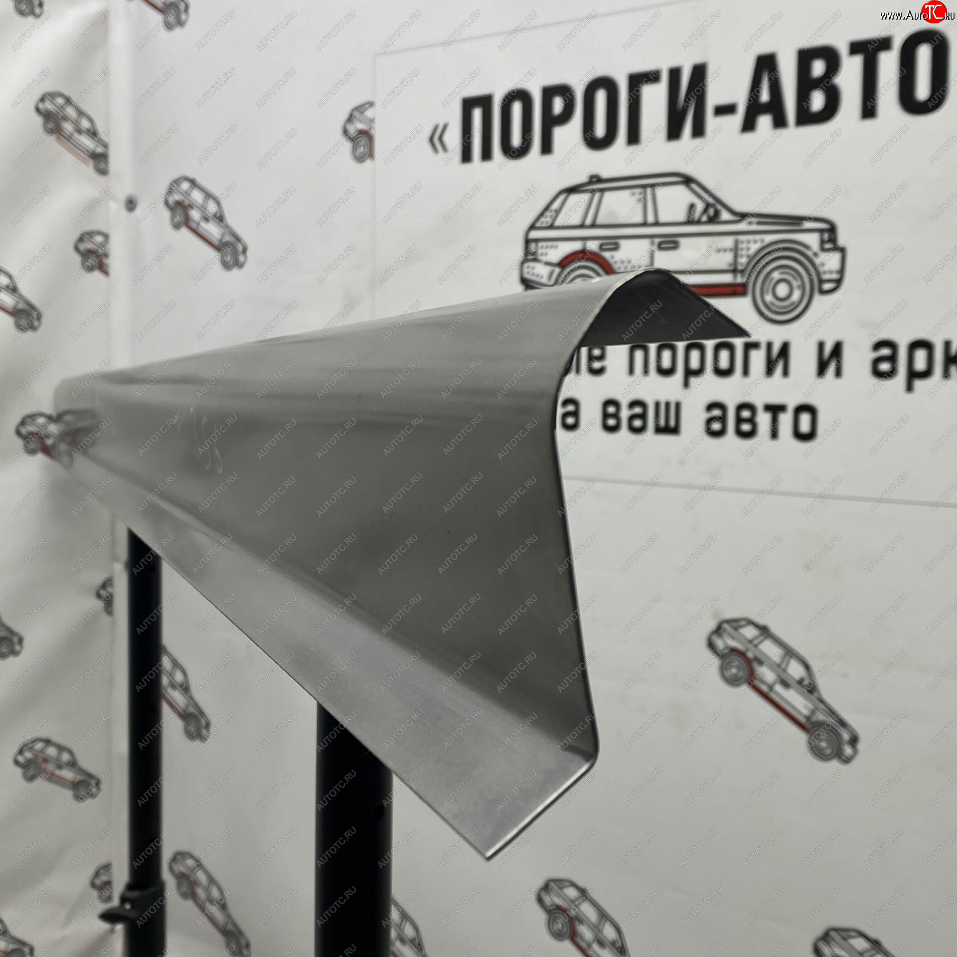 1 989 р. Левый ремонтный порог Пороги-Авто Toyota Land Cruiser Prado J120 (2002-2009) (Холоднокатанная сталь 1 мм)  с доставкой в г. Пермь