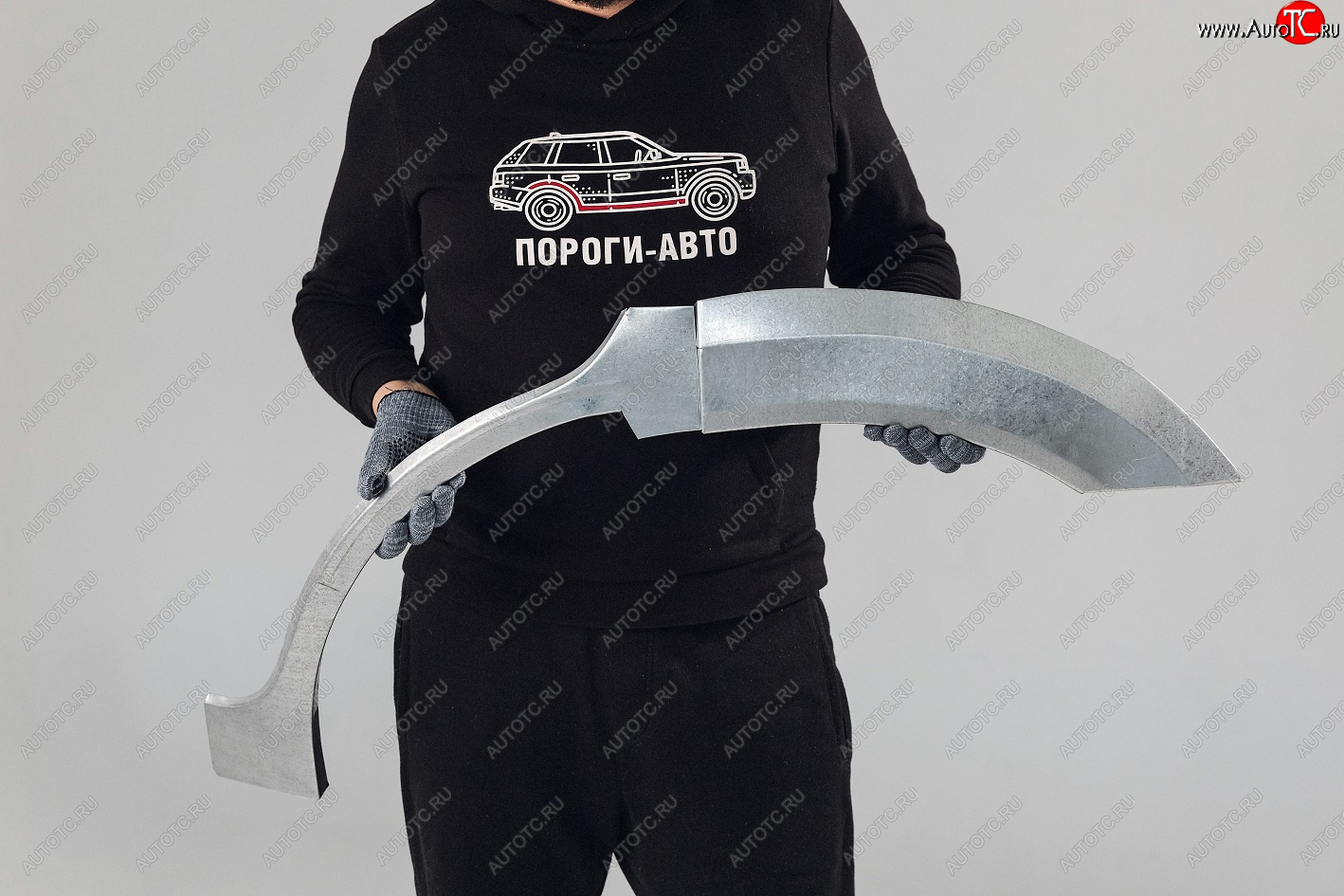 4 299 р. Комплект задних ремонтных арок Пороги-Авто Great Wall Hover H5 (2010-2017) (Холоднокатаная сталь 0,8 мм)  с доставкой в г. Пермь