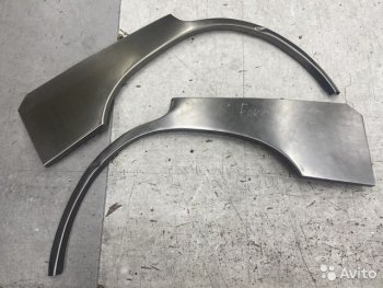 Правая внешняя ремонтная арка Пороги-Авто Subaru Forester SF рестайлинг (2000-2002) (Холоднокатаная сталь 0,8 мм)