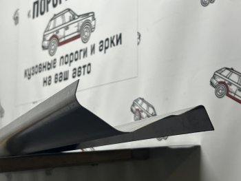 Левый ремонтный порог Пороги-Авто Nissan Almera  N16 (2000-2006) седан дорестайлинг, седан рестайлинг (Холоднокатанная сталь 1 мм)
