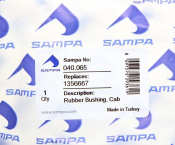 689 р. Сайлентблок SCANIA стабилизатора кабины (24.5x65x89) SAMPA SAMPA 040.065  с доставкой в г. Пермь. Увеличить фотографию 2