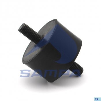 226 р. Подушка SCANIA крепления радиатора (50x30) SAMPA SAMPA 040.078  с доставкой в г. Пермь. Увеличить фотографию 1