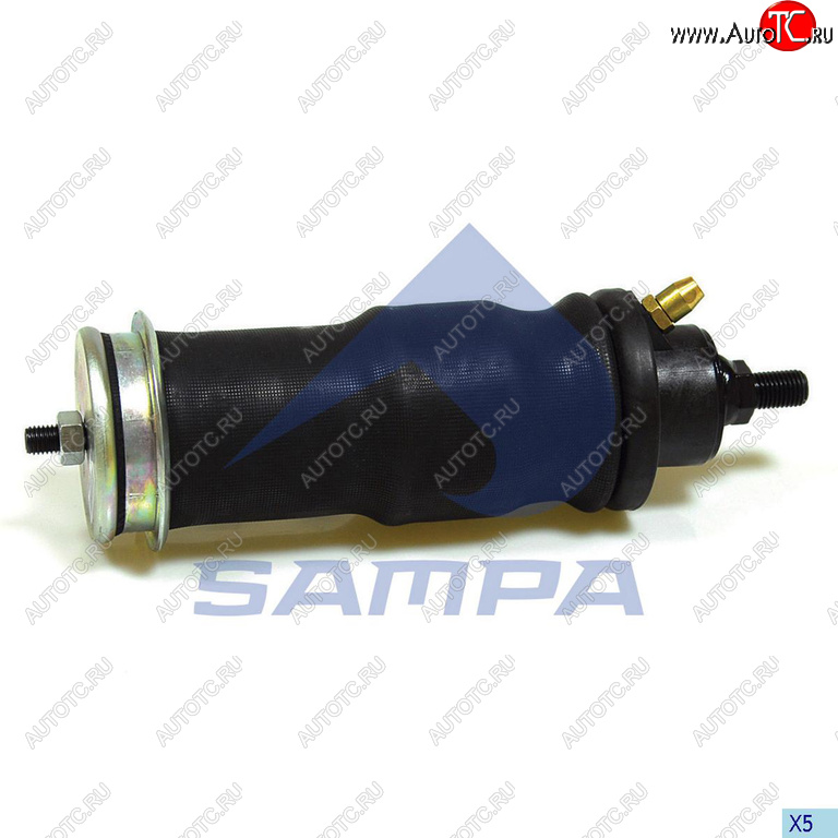 3 699 р. Амортизатор SCANIA 4 series кабины задний с пневмоподушкой 1435856+1476415 SAMPA SAMPA 040.180-01  с доставкой в г. Пермь