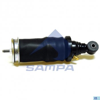 Амортизатор SCANIA кабины (пневмо) (230335 OI) в сборе SAMPA SAMPA 040.185-01