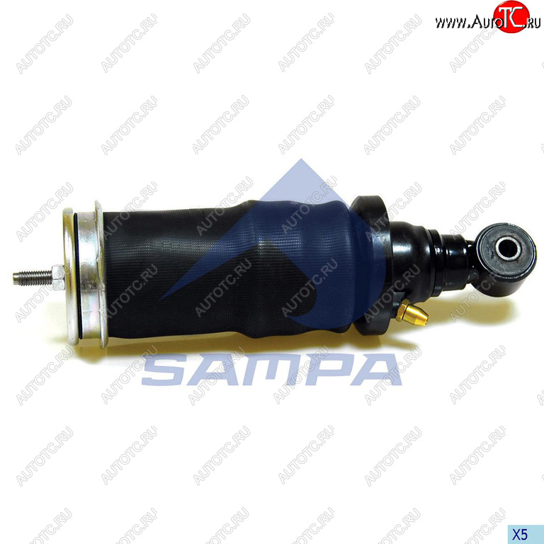 3 399 р. Амортизатор SCANIA кабины (пневмо) (230335 OI) в сборе SAMPA SAMPA 040.185-01  с доставкой в г. Пермь