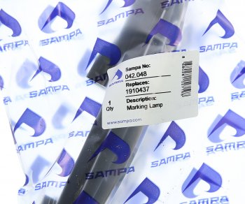 1 499 р. Фонарь габаритный SCANIA P,G,R,T series диодный белый (в козырек) SAMPA SAMPA 042.048  с доставкой в г. Пермь. Увеличить фотографию 3
