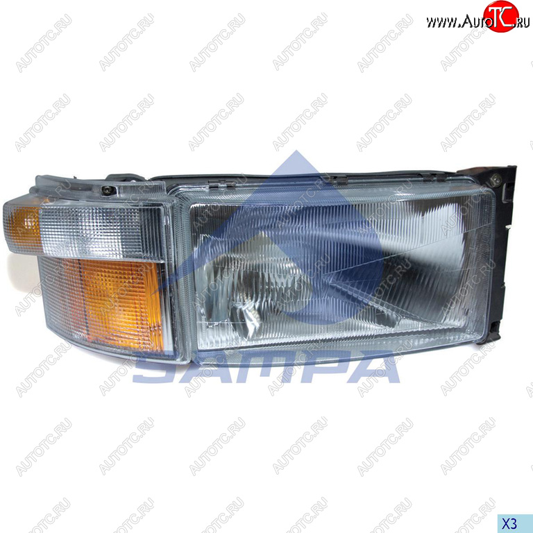 5 899 р. Фара SCANIA 4 series правая SAMPA SAMPA 042.057  с доставкой в г. Пермь