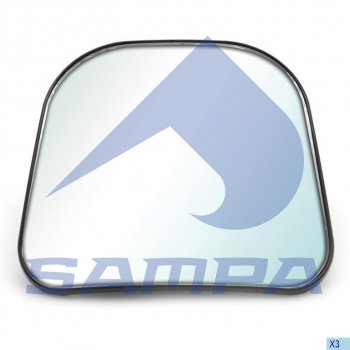 629 р. Элемент зеркальный SCANIA 124,144 с подогревом (малое) SAMPA SAMPA 042.111  с доставкой в г. Пермь. Увеличить фотографию 4