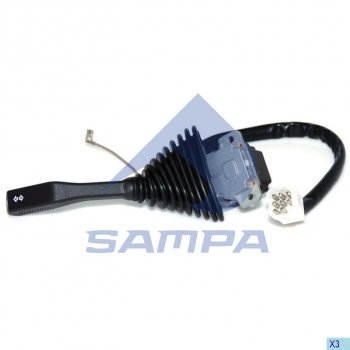 1 429 р. Переключатель подрулевой SCANIA 3 указателей поворота SAMPA SAMPA 042.147  с доставкой в г. Пермь. Увеличить фотографию 5