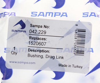 319 р. Втулка SCANIA тяги рулевой продольной SAMPA SAMPA 042.229  с доставкой в г. Пермь. Увеличить фотографию 3
