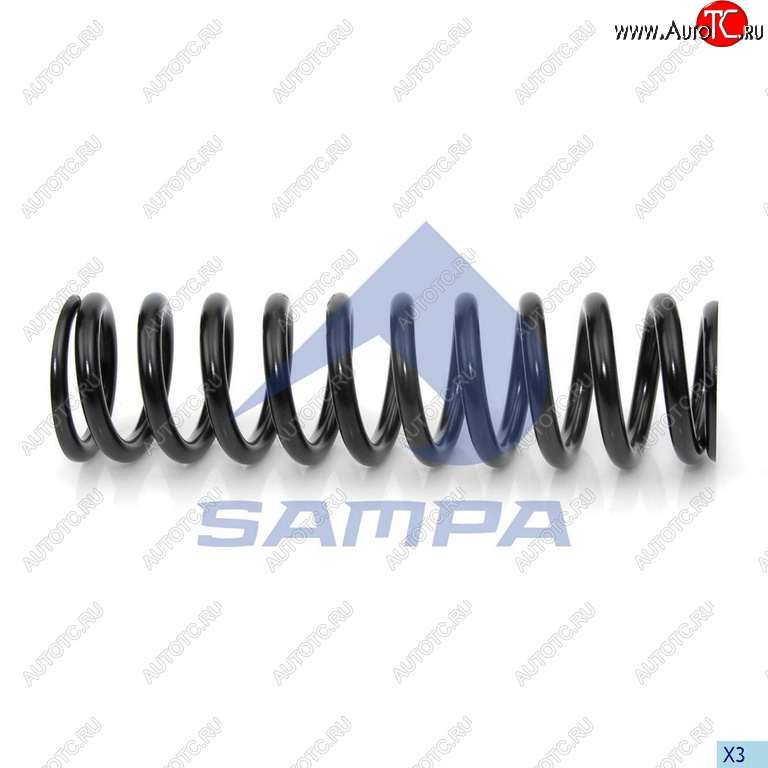 1 669 р. Пружина SCANIA кабины задняя SAMPA SAMPA 042.282  с доставкой в г. Пермь