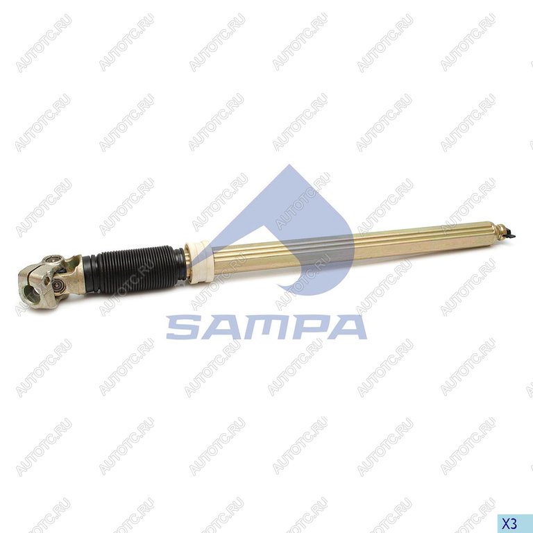 10 199 р. Вал карданный SCANIA 4,K,L,N колонки рулевой SAMPA SAMPA 043.062  с доставкой в г. Пермь