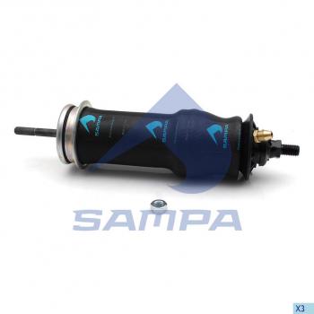 2 439 р. Амортизатор SCANIA кабины (пневмо) (212304 II) в сборе SAMPA SAMPA 043.144-01  с доставкой в г. Пермь. Увеличить фотографию 1