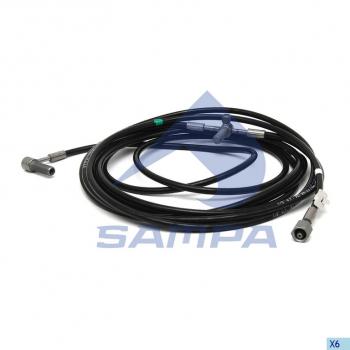 7 949 р. Шланг SCANIA P,G,R,T series подъема кабины SAMPA SAMPA 043.296  с доставкой в г. Пермь. Увеличить фотографию 1