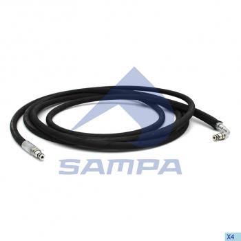 7 199 р. Шланг SCANIA сцепления SAMPA SAMPA 043.298  с доставкой в г. Пермь. Увеличить фотографию 1