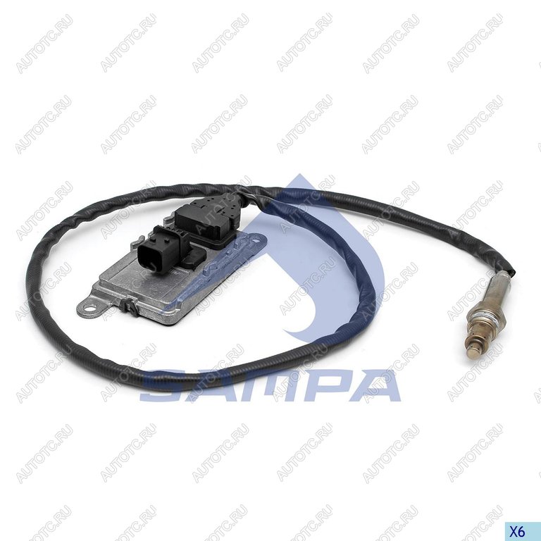 20 449 р. Датчик SCANIA P,R,T series катализатора NOX оксида азота в сборе с блоком (ЕВРО-6) SAMPA SAMPA 043.350  с доставкой в г. Пермь