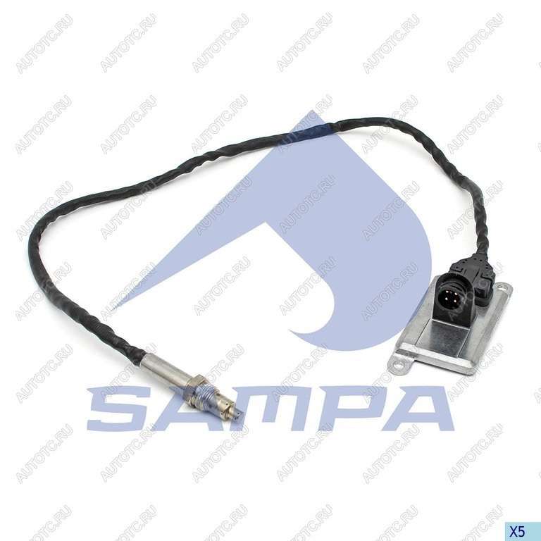 21 399 р. Датчик SCANIA катализатора NOX оксида азота в сборе с блоком (ЕВРО-5) SAMPA SAMPA 043.377  с доставкой в г. Пермь