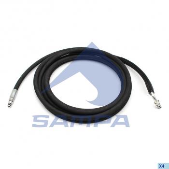 7 449 р. Шланг SCANIA сцепления SAMPA SAMPA 043.383  с доставкой в г. Пермь. Увеличить фотографию 1