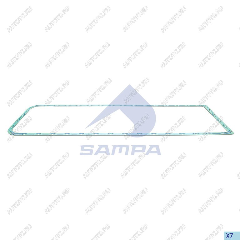 2 199 р. Прокладка SCANIA 4,G,P,R,T series дв.DC13 картера масляного SAMPA SAMPA 043.495  с доставкой в г. Пермь