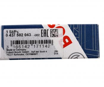 7 199 р. Форсунка VW Golf,Passat AUDI 80,100,A6 топливная BOSCH BOSCH 0437502043  с доставкой в г. Пермь. Увеличить фотографию 4