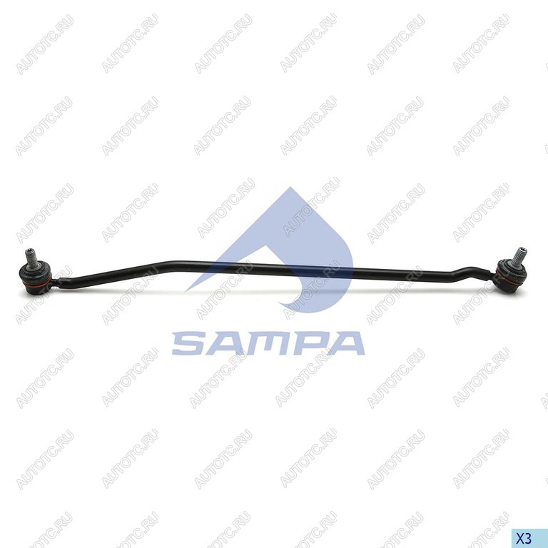 2 679 р. Шток SCANIA P,G,R,T вилки переключения передач SAMPA SAMPA 044.064  с доставкой в г. Пермь
