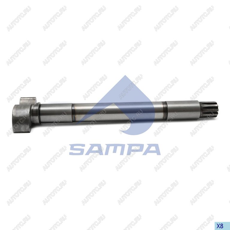 3 499 р. Вал SCANIA 3,4 series тормозной задний левый SAMPA SAMPA 044.125  с доставкой в г. Пермь