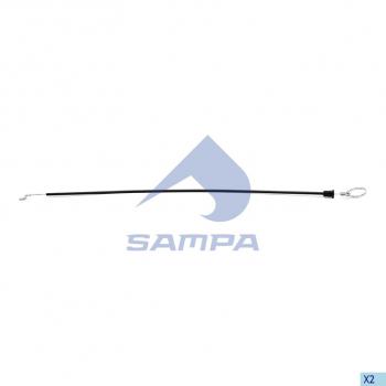 569 р. Тросик SCANIA P,R series вещевого ящика кабины SAMPA SAMPA 044.378  с доставкой в г. Пермь. Увеличить фотографию 1