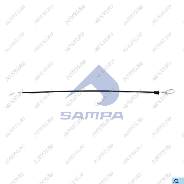 569 р. Тросик SCANIA P,R series вещевого ящика кабины SAMPA SAMPA 044.378  с доставкой в г. Пермь