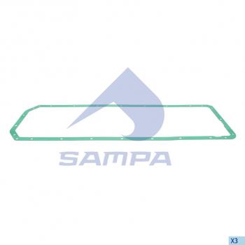 989 р. Прокладка SCANIA 4,G,P,R,T поддона масляного SAMPA SAMPA 044.395  с доставкой в г. Пермь. Увеличить фотографию 1
