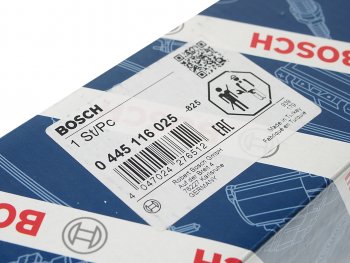 43 999 р. Форсунка MERCEDES С (W204),Е (W212) топливная BOSCH BOSCH 0445116025  с доставкой в г. Пермь. Увеличить фотографию 5