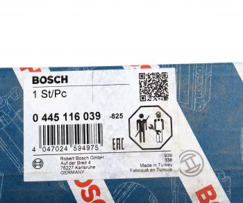 42 999 р. Форсунка AUDI A4 (11-) (3.0TDI) топливная (CDUC) BOSCH BOSCH 0445116039  с доставкой в г. Пермь. Увеличить фотографию 5