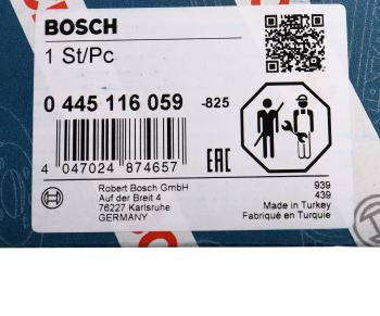 29 999 р. Форсунка FIAT Ducato (02-) IVECO Daily (02-) топливная (дизель) BOSCH BOSCH 0445116059  с доставкой в г. Пермь. Увеличить фотографию 6