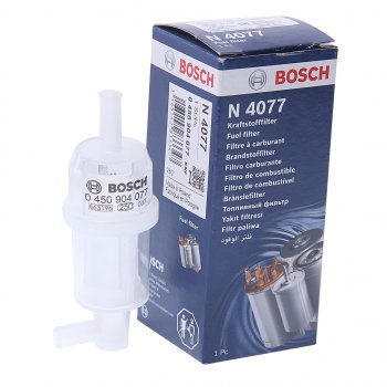 220 р. Фильтр топливный MERCEDES E (W124),G (W460,W463) BOSCH BOSCH 0450904077 BOSCH 0450904077  с доставкой в г. Пермь. Увеличить фотографию 1