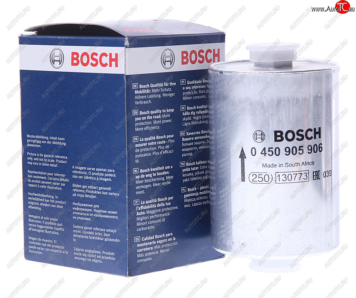 1 299 р. Фильтр топливный VW Passat (00-) AUDI 80 (-94) A4,A6,A8 (-05) BOSCH BOSCH 0450905906 BOSCH 0450905906  с доставкой в г. Пермь