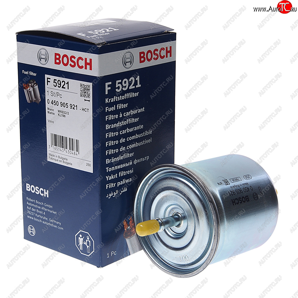 1 769 р. Фильтр топливный VOLVO C70,S40,S60,S80,V40,V70,XC70,XC90 BOSCH BOSCH 0450905921  с доставкой в г. Пермь