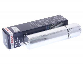 2 299 р. Фильтр топливный BMW 1 (E82,88),3 (E46),5 (E60),X3 (E83) BOSCH BOSCH 0450906457  с доставкой в г. Пермь. Увеличить фотографию 1