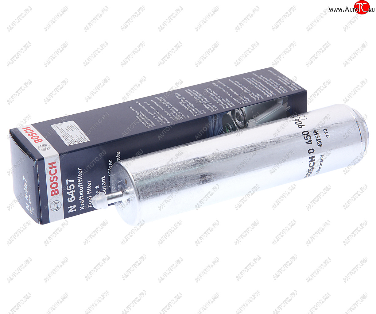 2 299 р. Фильтр топливный BMW 1 (E82,88),3 (E46),5 (E60),X3 (E83) BOSCH BOSCH 0450906457  с доставкой в г. Пермь
