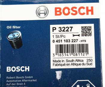 459 р. Фильтр масляный FORD Mondeo 1,2,Escort,Fiesta (-00) (1.8 TD) BOSCH BOSCH 0451103227  с доставкой в г. Пермь. Увеличить фотографию 4