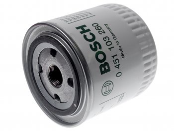 969 р. Фильтр масляный VOLVO 440,460,480 (88-96) ALFA ROMEO 156,166 (TDI) BOSCH BOSCH 0451103260  с доставкой в г. Пермь. Увеличить фотографию 1