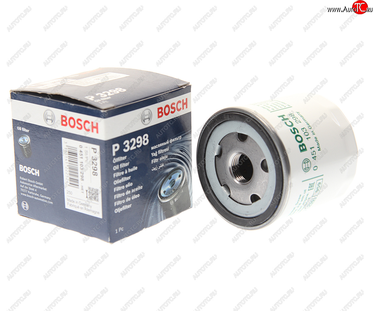 499 р. Фильтр масляный CHRYSLER 300C (04-11) BOSCH BOSCH 0451103298 BOSCH 0451103298  с доставкой в г. Пермь