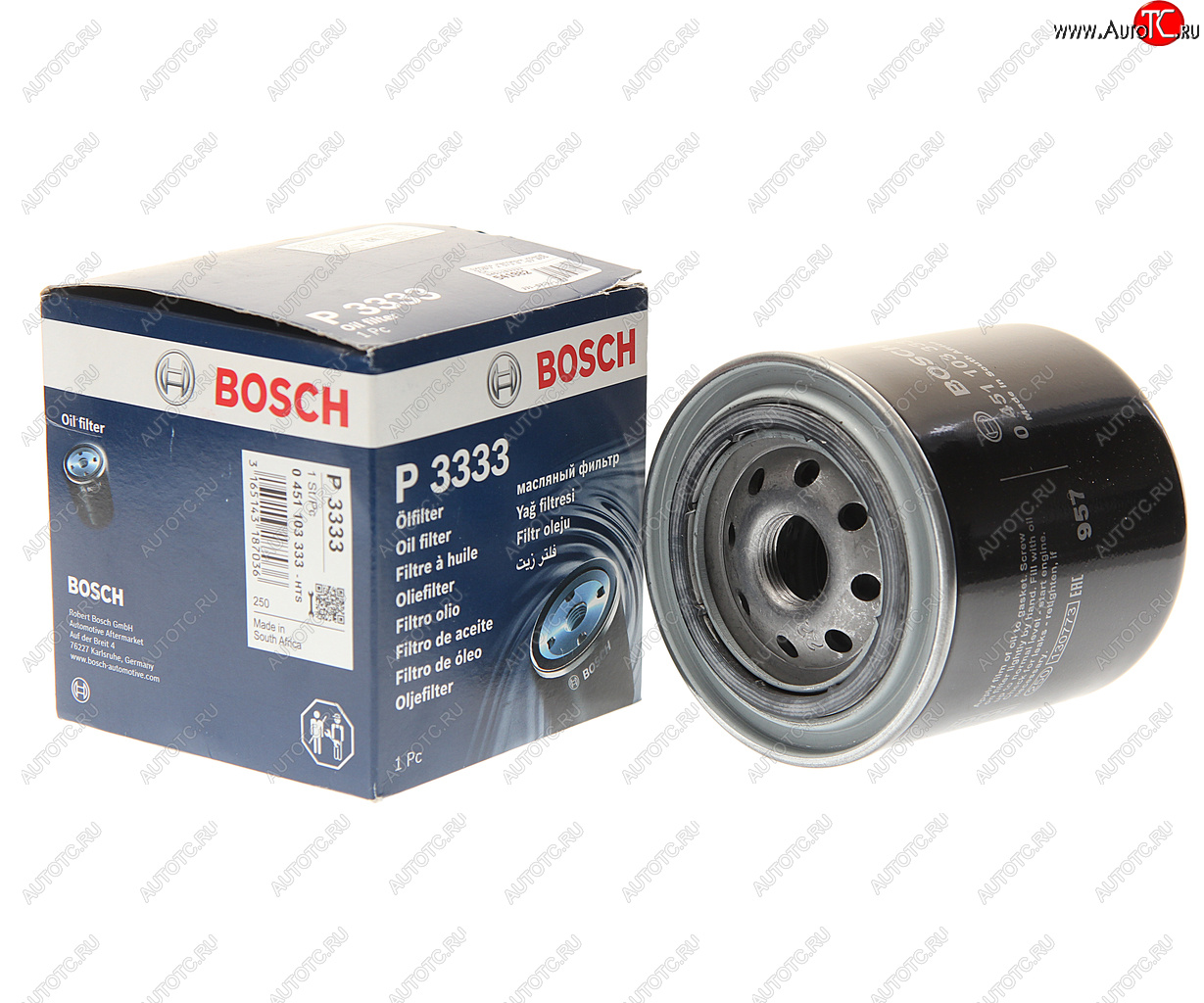 819 р. Фильтр масляный FORD Mondeo 1,2,3 (94-04-) MAZDA MPV 2 (99-02),Tribute (00-) BOSCH BOSCH 0451103333  с доставкой в г. Пермь