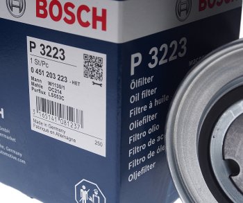 1 199 р. Фильтр масляный VW T4 (90-03) AUDI 100 (83-94) BOSCH BOSCH 0451203223 BOSCH 0451203223  с доставкой в г. Пермь. Увеличить фотографию 2